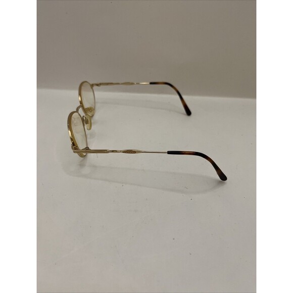 MK Collection Eyeglasses *Allie Lavender Tortoise Frames Only Gold 49-17-130 - Picture 3 of 6